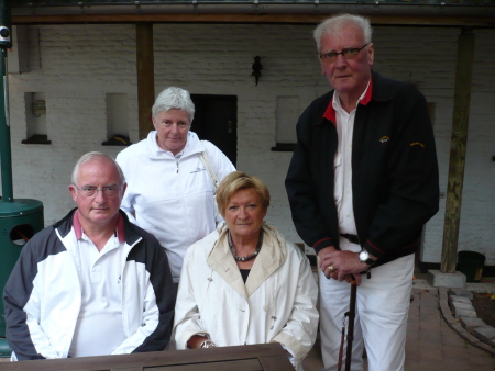 Jean-Claude et Christiane Breulet, Dany Dethèse et Lionel Destexhe